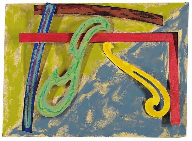 FrankStella_green-solitaire-1977
