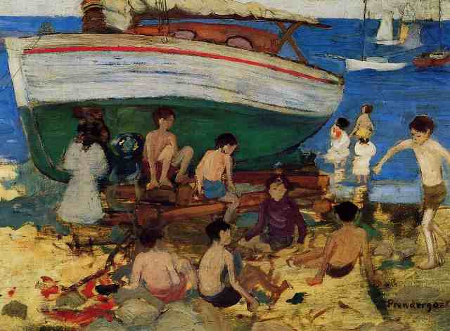 MauricePrendergast_LowTide_1897