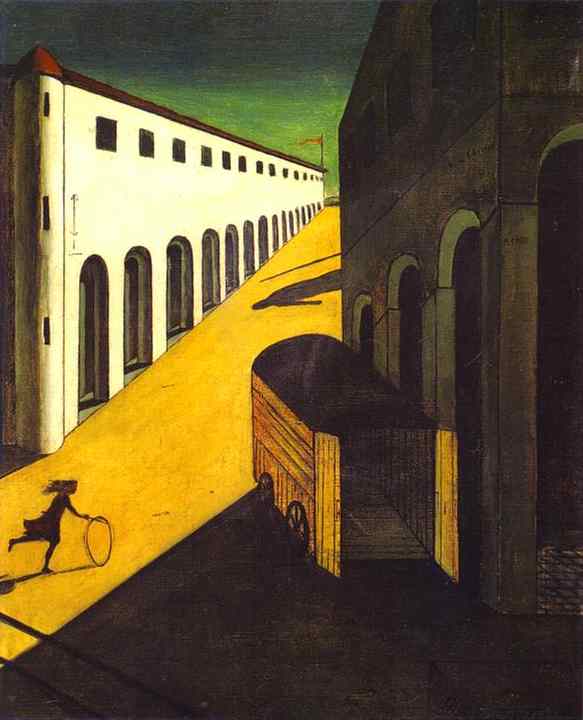 chirico_Mystery_Melancholy_Street_1919