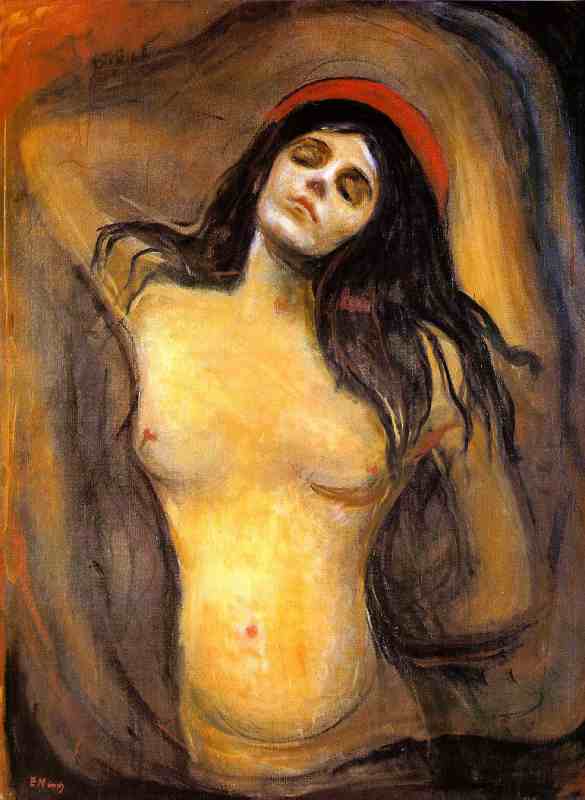 EdvardMunch_Madonna_1934