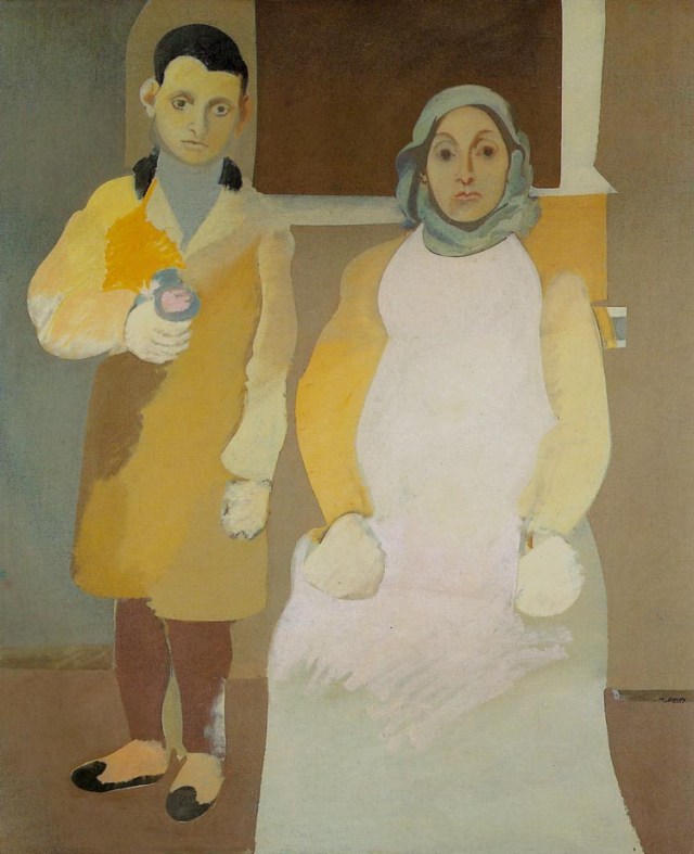 Arshile-Gorky_artist_and_Mother_1926