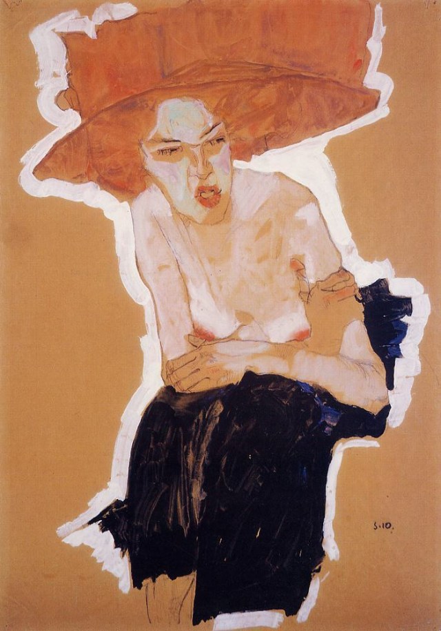 EgonSchiele_ScornfulWoman_1910